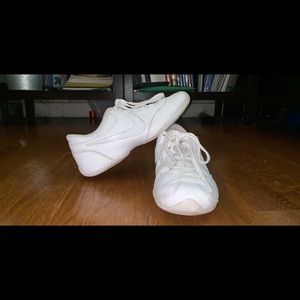 White Nike Cheerleading Shoes